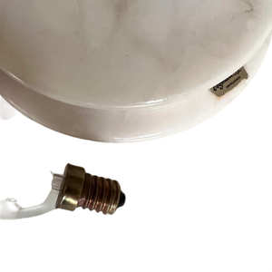 Lampe en pierre d'onyx blanc, lampe de table en onyx naturel pour la décoration de la maison et l'éclairage des hôtels - Product Image 3