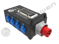 IP67 32A CEECustomized 380V 5Pin PCE CEE 240V 3P Out MCB Distribution Box Personnalisé 8 Pin Euro Plug ABS Boîte Électrique