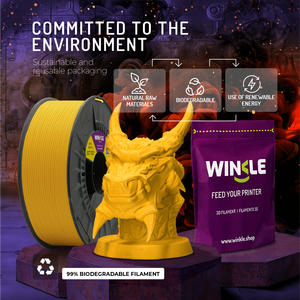Filamento WINKLE PLA PRO 1.75mm 1kg para Impresora 3D FDM, Resistencia Térmica Superior 95C HDT, Fabricación Europea, Tolerancia de 0.05mm, Fácil de Usar - Product Image 6