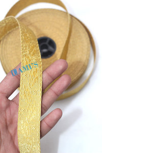 Trenza de Mylar de alambre de oro francés personalizada hecha a mano, trenza de encaje dorado con flecos para tableros de hombro de Charretera - Product Image 2