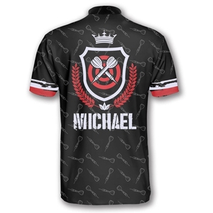 Chemises de fléchettes personnalisées OEM, uniformes d'équipe sublimés pour les clubs, tissu durable à séchage rapide avec des graphismes résistants à la décoloration - Product Image 6