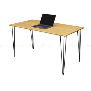 BFHB004-HairBamboo <b>Desk</b> 70x140cm Computer <b>Desk</b> with Unique Bamboo Design - Product Image 5