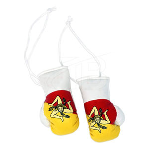 Logo personnalisé porte-clés mini gants de boxe en PU mini porte-clés gant de boxe en cuir vente de gros - Product Image 6