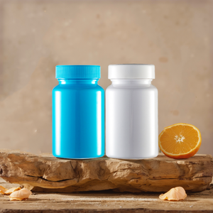 ขวดยาพลาสติกเปล่า100cc หรูหราภาชนะใส่ยาหลากสีพร้อมฝาเกลียวปิดผนึก - Product Image 4