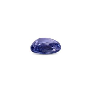 Zafiro Azul - 3.81 Quilates, Gema Natural Facetada, Efectos Ópticos Calibrados, Color Azul Real, Piedra Suelta de 10 mm, 8 mm Tratada con Calor - Product Image 2