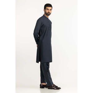 Traje de Negocios para Hombre, Corte Regular, Blazer Bordado, Cierre de Botones Simple o Doble, Tela de Lana SK-EMB25-048 - Product Image 6