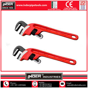 Clé à tuyau forgé robuste outil de clé à tuyau multifonction réglable acier haute Performance pour usage professionnel - Product Image 6