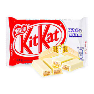 Kit Kat Barras de aperitivos de chocolate con leche sólida de 4 dedos 41,5G Paquete al por mayor a granel Envuelto en flujo para stock de despensa - Product Image 4