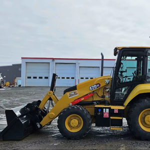 Retroexcavadora CAT 420XE usada de alta calidad 2023 en buenas condiciones Cargador de tractor delantero Componentes de núcleo Bomba de motor - Product Image 4