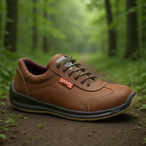 Chaussure de sécurité en cuir marron Viper, taille 43 W.L SRC EN20345 S2 Standard, marque Lemaitre - Product Image 3