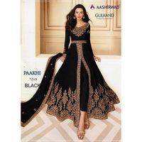 Élégant Eid Collection Meilleur Tissu Ethnique Lourd Georgette Salwar Kameez Avec Dupatta Avec Broderie Travail Indien Exportateur