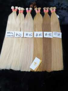 Extension de cheveux 100% humains, couleur russe, esclave en vrac, qualité supérieure, prix de gros d'usine - Product Image 3