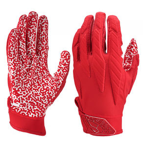 Guantes de Fútbol Americano de Diseño Único, Material de Poliéster, Transpirables, Antideslizantes, Personalizables, de Secado Rápido, Sin Silicona - Product Image 1