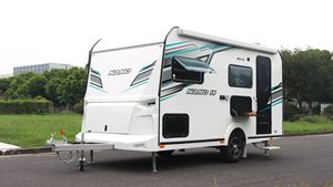 Nouvelle caravane pliante légère en aluminium Gonow avec un design moderne, capacité de 4 personnes pour les entreprises de <span class=keywords><strong>camping</strong></span> B2B - Product Image 3