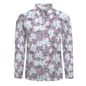 Low MOQ Men's Slim Fit Long Sleeve Dress <b>Shirts</b> Breathable Wholesale Printed <b>Party</b> Wear Clothing Men for Autumn Season <b>Shirt</b> - Product Image 4