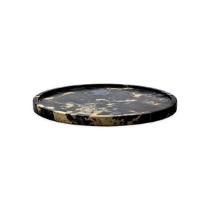 Plateau rond en corne de qualité supérieure pour une présentation gracieuse des aliments, parfait pour les fêtes de maisons élégantes et les événements festifs - Product Image 2