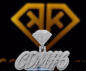 Pendentif Hip Hop Lettre Personnalisée pour Homme Bijoux de Glace Moissanite avec Votre Lettre pour Enfants - Product Image 1