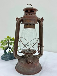Bougie rustique lanterne décoration extérieure rouille peint lampe suspendue pour Halloween décor de noël cour porte avant décor - Product Image 4