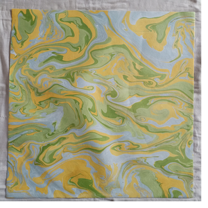 Feuilles de papier faites à la main en coton sur mesure avec impression de marbre disponibles en taille de feuille de 56*76 cm pour la revente dans un design abstrait. - Product Image 6