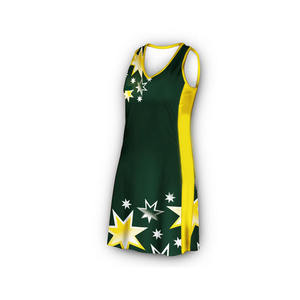 Personalizado Reversible Netball Kit Uniforme Vestidos Tallas grandes Impreso Netball Conjuntos - Product Image 4