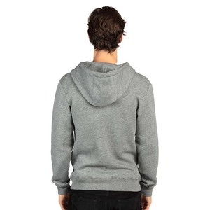Heather Grey personnalisé fermeture éclair polaire gros Hoodies homme - Product Image 2