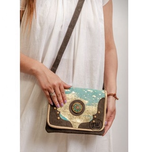 LW Handmade Genuine Suede Leather Sling <b>Bags</b> for Women Western Style Cow Hair On Winter Japan <b>Boho</b> Portable Style - Product Image 4