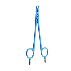 Pinces de scellement vasculaire bipolaires manuelles réutilisables certifiées CE en acier inoxydable, scelleur d'artères 22 cm, chirurgie ouverte, mâchoire Maryland 128 - Product Image 1