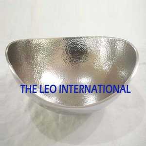 Moderno y Elegante Plato de Aluminio Apto para Lavavajillas, Decoración de Hogar de Lujo, Centro de Mesa para Fiestas y Navidad, Tazón para Servir Comida - Product Image 5