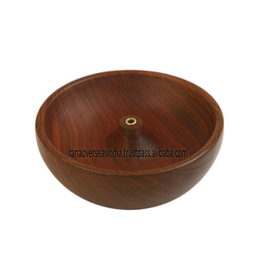 Handmade High Quality Round Wooden <b>Incense</b> <b>Holder</b> <b>Stick</b> Neatly Keeps Ash <b>for</b> Home Office Sacred Spaces Aromatherapy Diffuser - Product Image 6