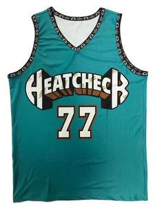 Maillot de basket-ball unisexe avec impression de logo personnalisée, design à rayures, option taille plus, tissu 100% polyester - Product Image 4