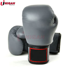 OEM ถุงมือชกมวยหนังวัวแท้8ออนซ์12ออนซ์ใส่สบายสายรัดข้อมือแบบปรับได้กันลื่น - Product Image 4