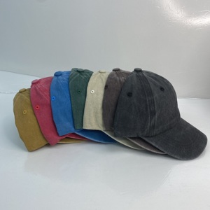 Alta calidad personalizar impresión lavado Vintage sombrero unisex, poliéster/algodón lavado ácido sombrero desgastado con logotipo personalizado gorras de béisbol - Product Image 6