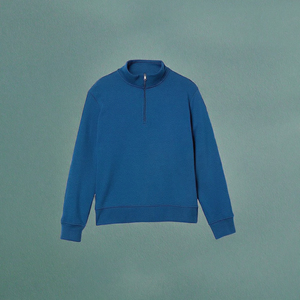 Sweat-shirt à capuche en molleton à imprimé numérique décontracté pour homme, en coton mélangé, couleur unie, broderie, coupe régulière - Product Image 6