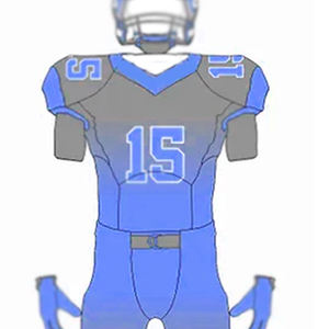 Street Style V Neck Printed Football Jersey Pants Set para hombres Camisetas de fútbol americano Jersey de fútbol americano - Product Image 4