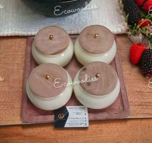 ชุดชามสลัดไม้ไผ่พร้อมฝาปิดชุดชามสลัดพร้อมฝาปิดชุดชามผสมไม้ไผ่สำหรับร้านอาหาร - Product Image 2