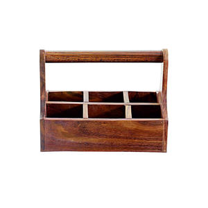 Support organisateur de bureau avec poignée en métal noir pour la maison hôtel Restaurant dernière conception porte-cuillère pour accessoires de cuisine - Product Image 3