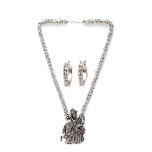 Grand ensemble de bijoux de mode Radha Krishan avec Bali - Product Image 4