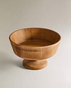 Frutero Clásico de Madera de Acacia Pulida, Ecológico, para Uso Doméstico - Product Image 4