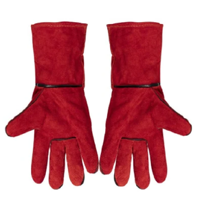 Leather Welding Gloves for Maximum Protection in Hot <b>Environments</b> Welding Gloves Leather Large Made with Kevlar Welding Gloves - Product Image 6