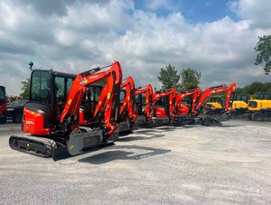 รถขุดตีนตะขาบ Kubota U27-4 มือสองและใหม่ประสิทธิภาพสูง และ รถขุดตีนตะขาบ Kubota U50-5 1 คัน รถขุดขนาดเล็ก บุ้งกี๋ 0.22 ลูกบาศก์เมตร รับน้ำหนักได้มาก - Product Image 2