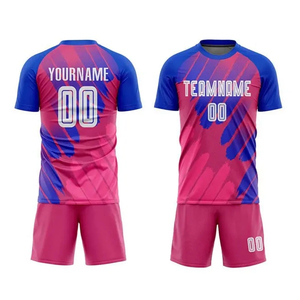 En gros Maillot et Short de Football d'Été 2026 Personnalisables Nom et Numéro d'Équipe Imprimés Numériquement sur le Devant Qualité Supérieure 100% Polyester Séchage Rapide - Product Image 6