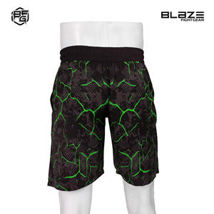 Pantalones cortos de MMA para hombre Nogi Bjj, pantalones cortos de entrenamiento de gimnasio y tela informal, pantalones cortos ligeros para hombre con cintura elástica - Product Image 3