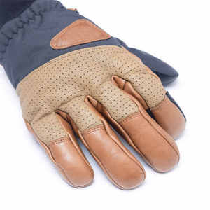 Guantes de protección de manos de cuero de dedo completo de invierno para hombres - Product Image 2
