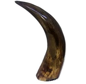 Luxury Natural Buffalo Horn Sculpture with Metal Base <b>Rustic</b> Modern <b>Home</b> and Table <b>Decor</b> - Product Image 3