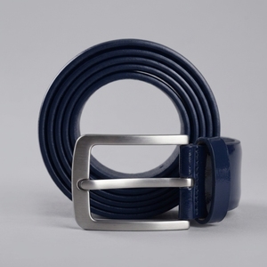 Ceinture en cuir à boucle ardillon de qualité supérieure OEM pour hommes – Vente en gros, couleur unie, nouvelle mode, en cuir de vachette - Product Image 4