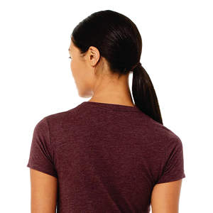 Airlume-Cinta de hombro de algodón peinado y anillo para mujer, 100% de longitud corporal más larga, 32, 4,2 onzas, color granate, Ceñido - Product Image 6