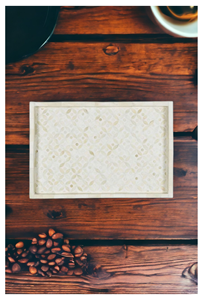 ถาดเสิร์ฟอาหารในครัวแนวศิลปะ12x6ถาดตกแต่งลวดลายหรูหราถาดเสิร์ฟอาหาร - Product Image 5