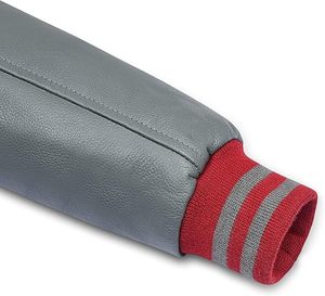 Veste de baseball universitaire personnalisée grande taille pour hommes porte-manteau d'hiver en tissu de toile attrayant pour le collège dernier modèle OEM ODM - Product Image 5