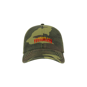 Gorra de béisbol Unisex de lujo de calidad superior al por mayor OEM personalizado camuflaje 100% algodón 6 paneles DTF logotipo impreso bordado a mano - Product Image 1