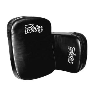 Fairtex Cuir synthétique Bouclier de coup de pied incurvé Kick Boxing Training Equipment Marital Arts Training FS3 - Product Image 1
